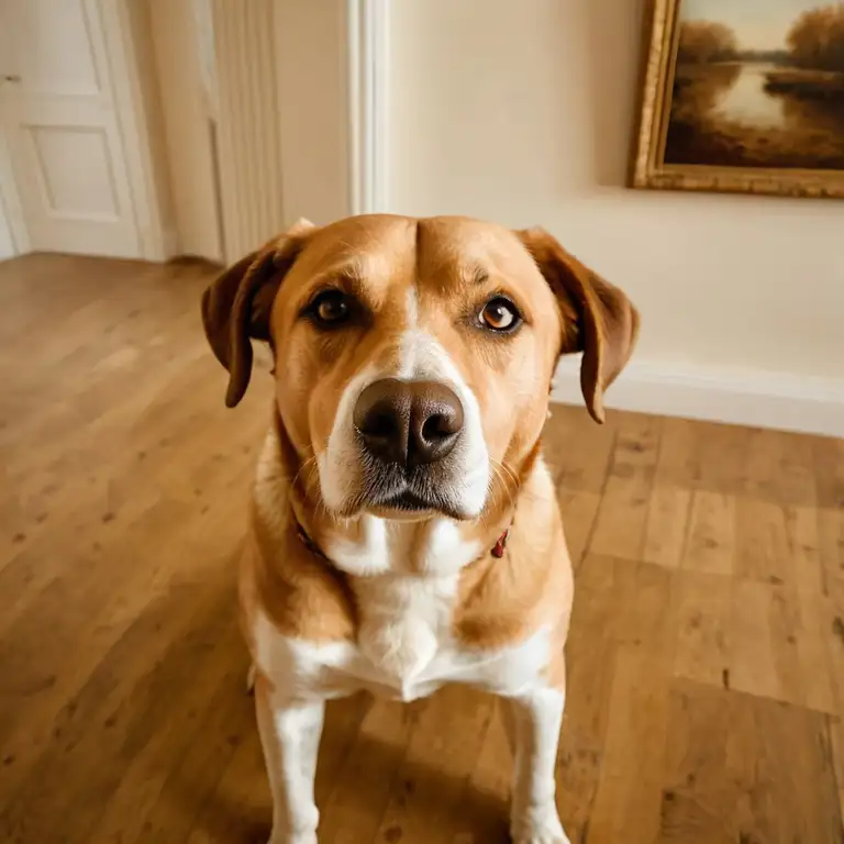 Kutya hátracsapott füle támadás előtt